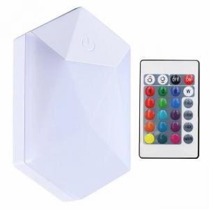 Wholesale 10x5.5x2.5cm Colorful Cabinet Led Sensor Light Touch Switch Light With Remote RGB from china suppliers