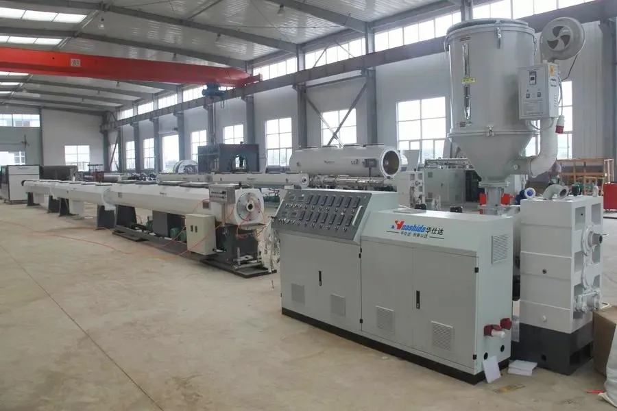 Integrated Manufacturing System for HDPE Water Gas Supply Pressure Pipes