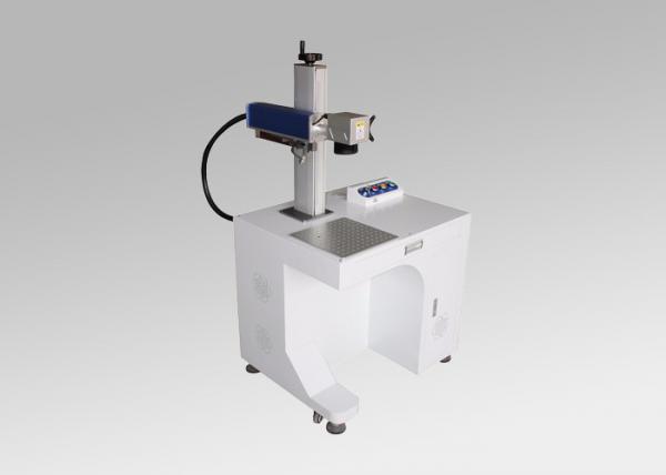 Quality Fast Speed Fiber Laser Marking Machine for Plastic , Stone , Stainless Steel for sale