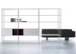 Wall Mounted Commercial Clothing Racks , Boutiques Retail Clothing Display