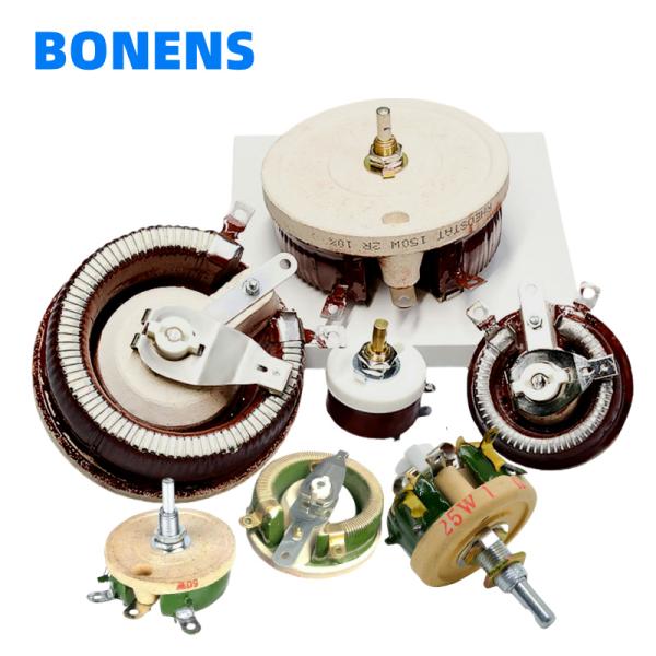 BC1 Ceramic Disc Rheostat 100W Adjustable Resistor 1Ω-10KΩ