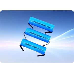 Buy cheap 3.2V 500mAh LiFePo4 Rechargeable Battery 14500 1.5A Discharge from wholesalers