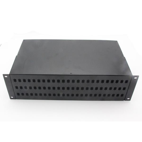 144F Rack Mount Optical Fiber Distribution Frame Unique Structure Reasonable Layout