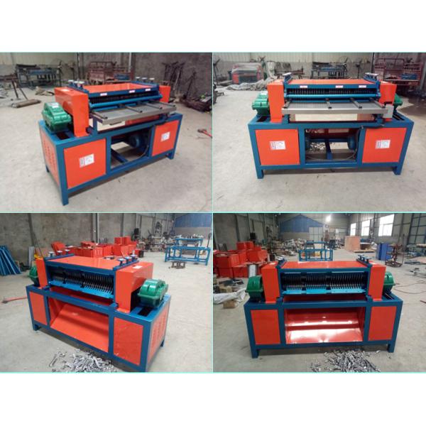 Red 2-3 Ton/Day Radiator Recycling Machine Copper Radiator Separating Machine