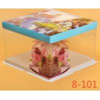 China Disposable Clear/transparent Sandwich/cake Plastic Food Container/box/packaging,cheap cake boxes with clear window,custo for sale