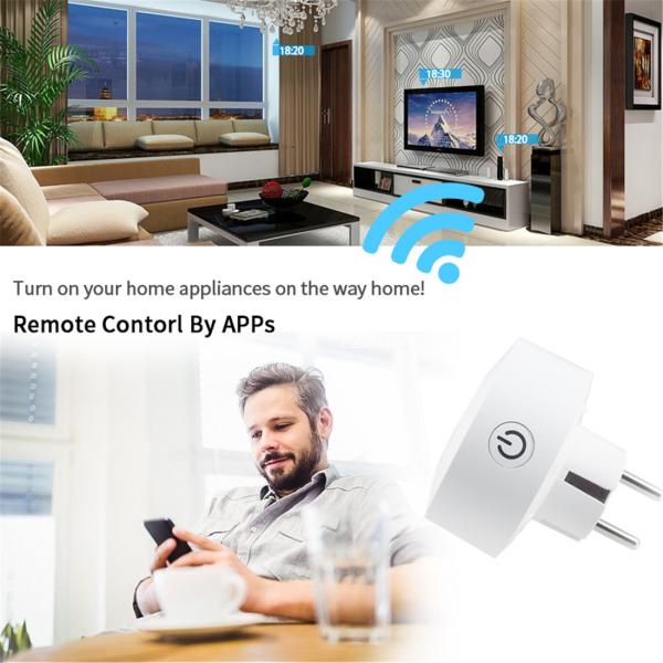 Smart Wi-Fi Socket EU Standard