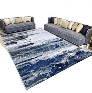 China Wilton Luxury Printed Living Room Floor Decorative Rugs Carpet with Silk PRAYER on sale