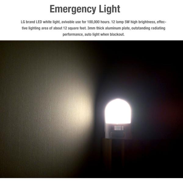 4-IN-1 Bluetooth Smart Family Electric Home Alarm LED Light with Motion Sensor CX601