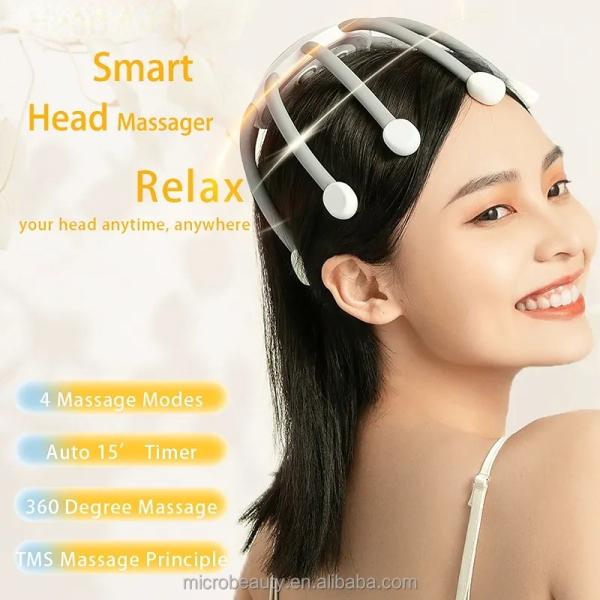 Automatic Octopus Claw Scalp Massager Head Massage Instrument For Decompression