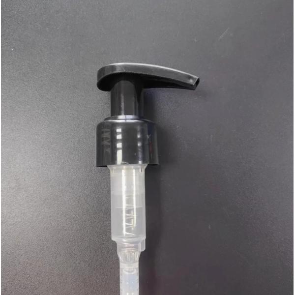 PP Lotion Pump Fine Ribbed Closure Saddle Head Plastic Screw Lock Lotion Pump