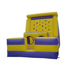 Wholesale Indoor Playground Inflatable Rock Climbing Wall Digital Printing 0.55mm Plato PVC Tarpaulins from china suppliers