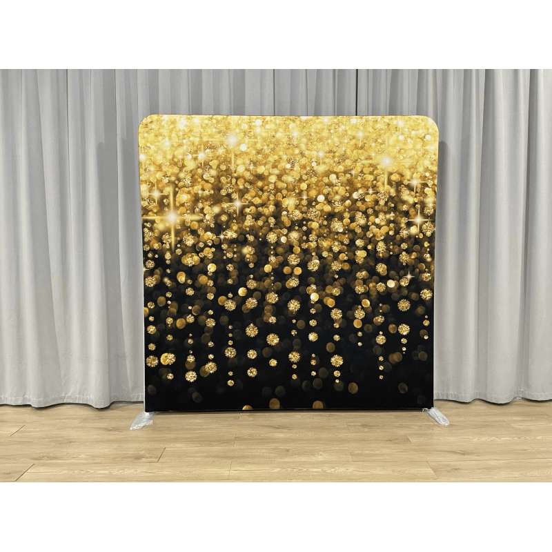 8x8ft Pillowcase Backdrop Two Stands Five Fabric Covers Photo Booth Display