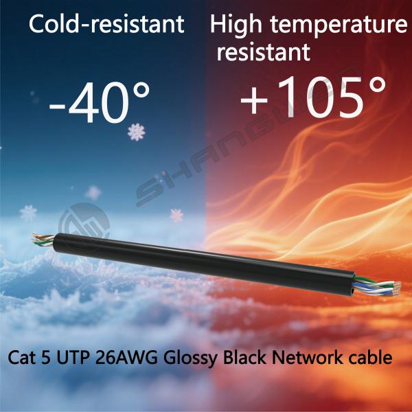 Cat5E Round UTP 24AWG UTP Soft 4pair CE UL Multiple Copper Twist 100% Oxygen Free Copper Patch Cord Ethernet Cable Cat5E Cable