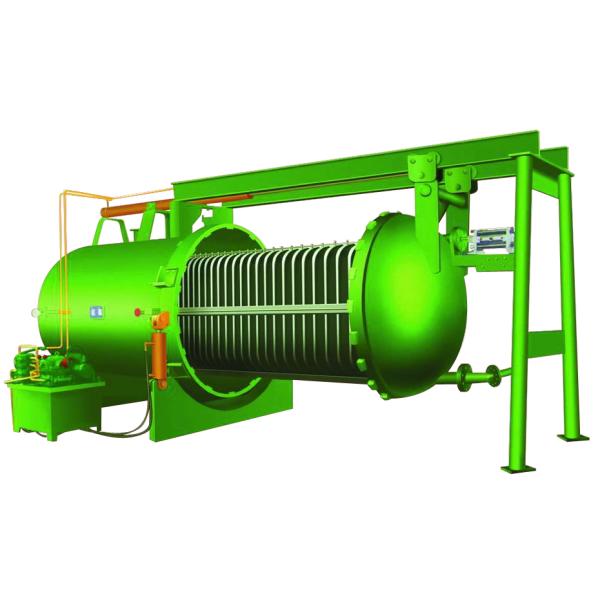 Fully Automatic Horizontal Pressure Leaf Filter With Hydraulic Control