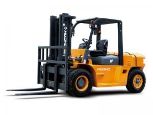 Wholesale Powered Diesel Forklift Truck For Rough Terrain 5000 - 7000KG from china suppliers