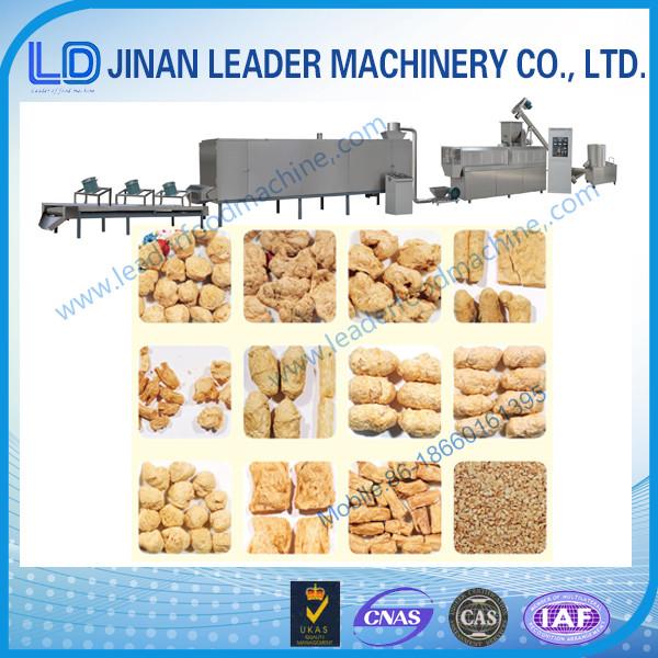 Quality Automatic textured soya protein snack food processor machinery for sale