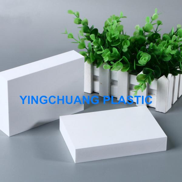 YINGCHUANG White Rigid PVC Foam Board 1220X2440MM For Kitchen Cabinets