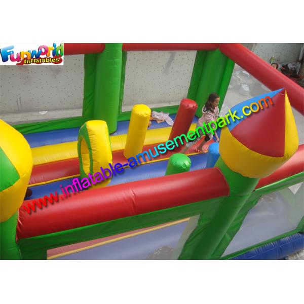 Customized Inflatable Bounce House Castles With PVC for Outdoor , backyard , school