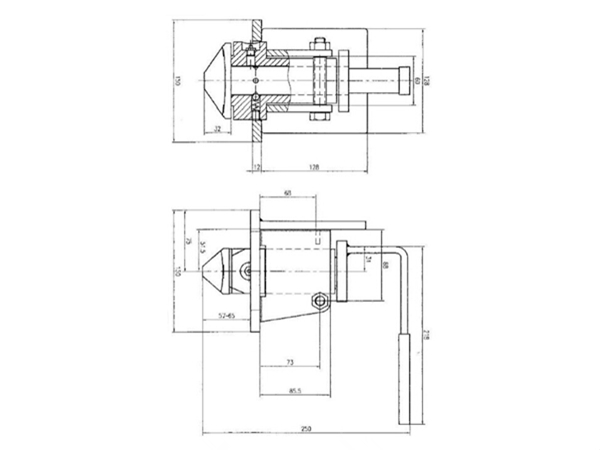 High Precision Stainless Steel Shipping Container Moving Parts