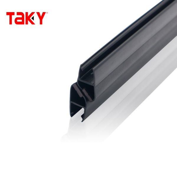 Manufacturers Custom Strip PVC Profiles Black Shower Waterproof Sealing Strip