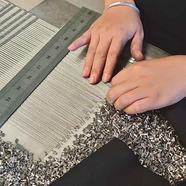 Defensive Stainless Steel Rope Mesh Anti Drone Netting Antirust Treatment