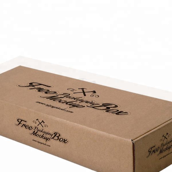 80g- 400g Coated Paper Corrugated Shipping Boxes Matt Varnish Flat Pack