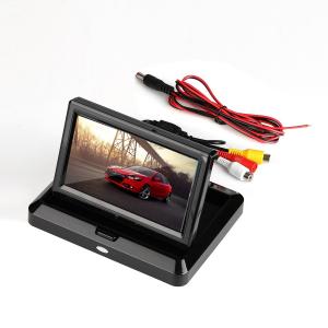 China LCD Dashboard Car Rear View Monitor 320g Weight 2 Video RCA Input ISO 9001 on sale