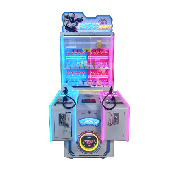 Arcade Game Room Machine Family Entertainment Center Fast Gun Shooting Marks Man Blind Box Gift Prize Game Machine
