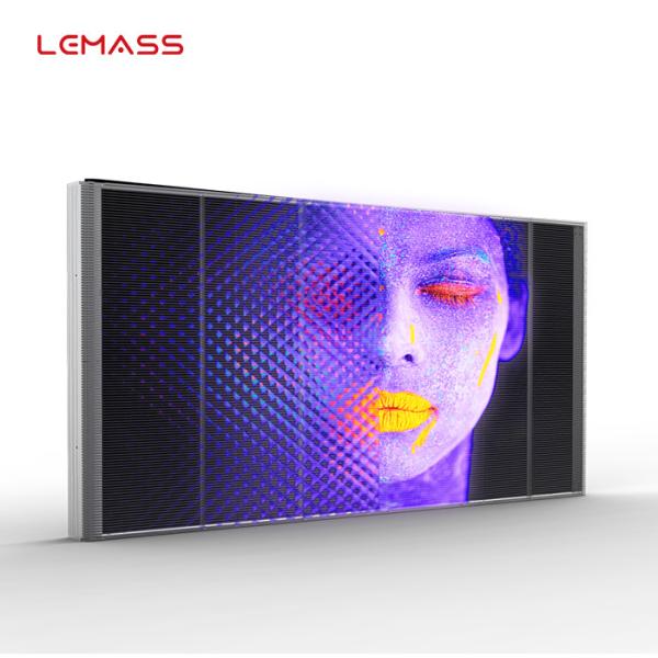 P20.8 Large Creative LED Display Screen Transparent For Advertising ODM