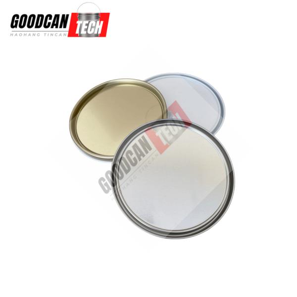 Small Empty Round Tins For Car Paint Wood Coating Paint Samples OEM
