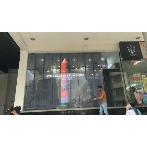 P3.9 LED Transparent Screen Display Grille Full Color LED Screen Transparent Display Grille Screen