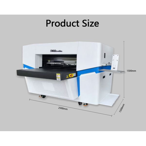 Pre-treatment integrated DTG machine for 40cm wide cotton garments