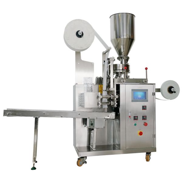 High Speed As 30-60 Bag/Min Herbal Tea Bag Filter Paper Packing Machine With Thread And Tag