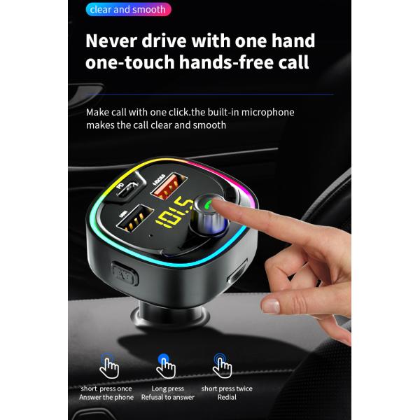 APE FLAC Wireless Bluetooth Car Kit QC3.0 Car MP3 Player With USB