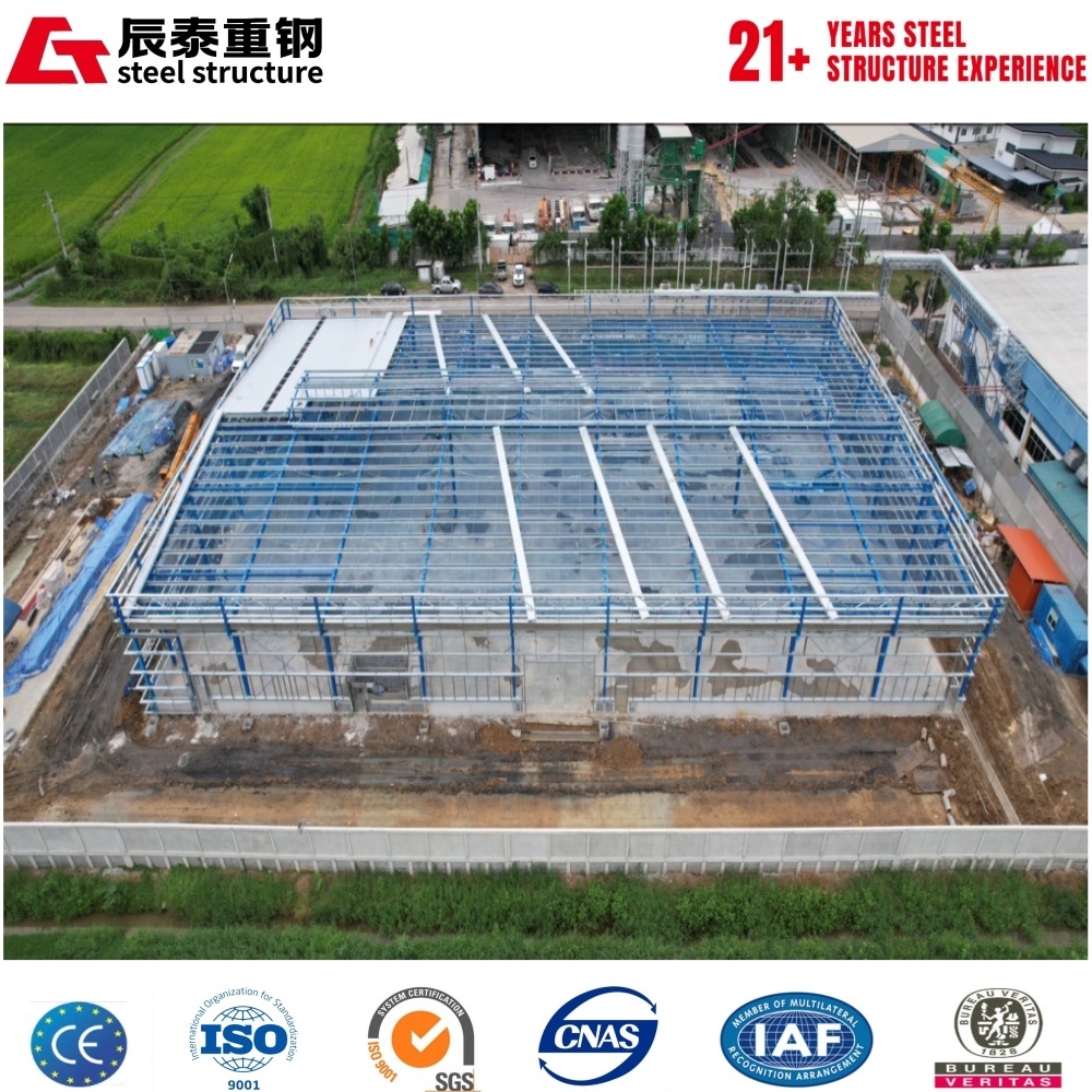 Wholesale High-strength prefabricated galvanized anti-corrosion steel structure workshop building from china suppliers