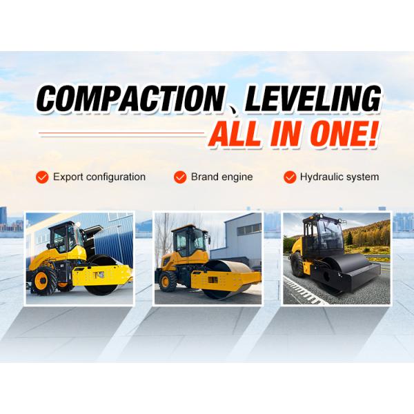 8 Ton Ride-On Asphalt Road Roller Vibrator Compactor Single Drum Road Rollers