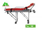 Stretcher Bed Hospital Ward Equipment With Wheels , Patient Transport Stretchers