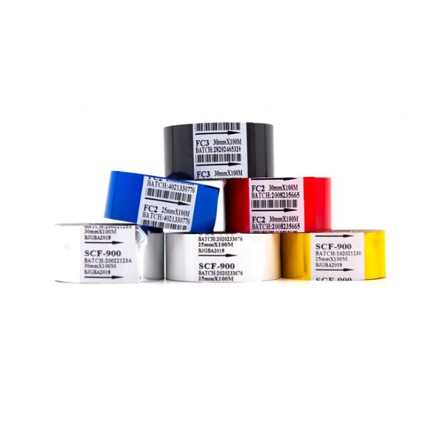 30mm * 100m Black hot stamping foil for coding machine