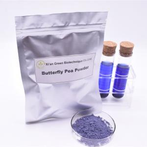 Wholesale 450 Mesh Natural Food Colorings Anthocyanin Butterfly Pea Flower Powder from china suppliers