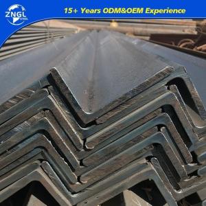 Wholesale Web Thickness 6mm-16mm Q235 Ss400 Carbon Mild Iron Angle Steel for Marine Packing from china suppliers
