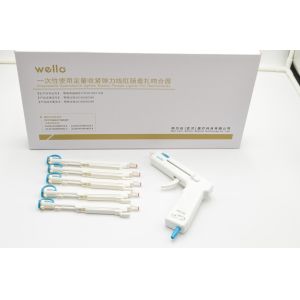 Hemorrhoidal Curved Intraluminal Stapler , Strong Tightness Disposable Circular