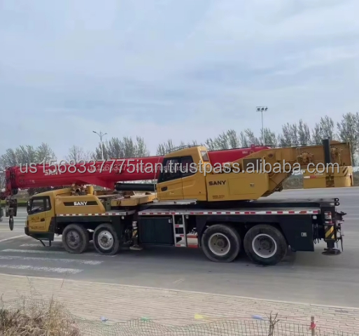 Used SANY 80ton Crane with 80 Ton Rated Loading Capacity and Other Hydraulic Pump