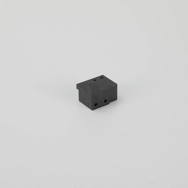 Black Square Custom Made Precision CNC Components Industrial Equipment Processing Parts Provides Custom Manufactured Machinery