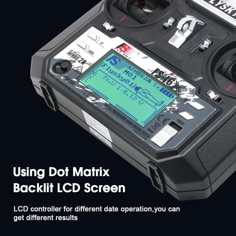 Hot FS-i6X FPV Remote Control Drones Accessories Through The Fixed-wing Glider Model I6 6/10 Channel Simulation
