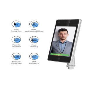 10 Inch Android Facial Recognition Temperature Scanner IP67