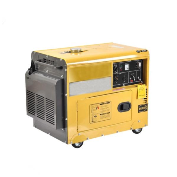 Key Start Single Phase Silent Electric Generator 3600rpm