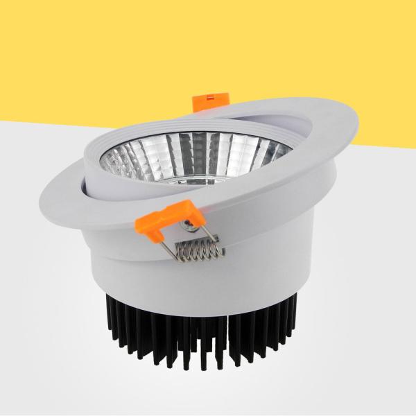 6W Adjustable Light LED Downlight Aluminum Housing LED Light Dimmable Spotlight Downlight Recessed COB LED Downlight