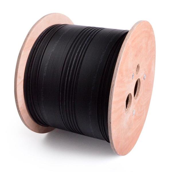 LSZH Sheath Fig 8 Tight Buffer 1-12 Cores FTTH Drop Cable Outdoor Self supporting Bow type