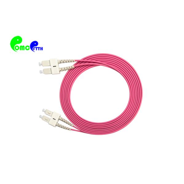 Fiber Optic Patch cable SC LC FC ST Simplex Duplex SM 9 / 125 OM1 OM2 OM3 OM4 OM5 OFNR OFNP LSZH PVC