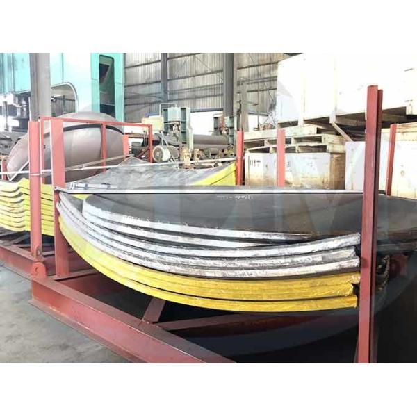 Carbon Steel 2:1 Ellipsoidal Dished Head Dish End Diameter 11000mm Thick 58mm
